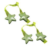 Cabilock 2 Alzapaños Magnéticos para Cortina Decoración del Hogar Color Verde Hebilla Magnética para Cortina Cortinas De Ventana Abrazadera De Cortina Adecuada para Todo Tipo De