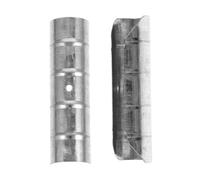Cabilock 2 Piezas Accesorios para Cortinas Conector de Varilla Romana Pieza de conexión de Barra de Cortina galvanizado guía Varilla de Empalme Barra de la Cortina Suite