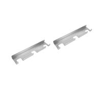 Cabilock 2 piezas Soporte de Pared para Pizza Acero Inoxidable Montaje sin Taladro Estante Compacto y Elegante para Organizar Palas de Pizza Cocina y Comercial