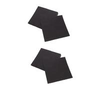 Cabilock 2 Series Servilleta Servilletas Papel Hebillas De Zapatos De Novia Dijes Para Decoración De Zapatos Con Lazo Clip De Broches De Zapatos Para Mujer Negro 20 Hojas*2