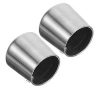 Cabilock 2 Tapones de Acero Inoxidable para Extremos de Barandilla de Escalera, Ligeros Estructura Simple, Ideales para Pasamanos Modernos en Centros Comerciales