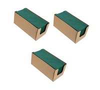Cabilock 3 Series Servilletas Desechables Verdes De Toallas De Mano Y Absorbentes Para Bodas Graduaciones Y Fiestas Restaurantes 50 Piezas*3