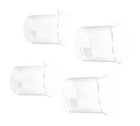 Cabilock 4 Piezas Vaso y 100ml de Vidrio de Borosilicato de Alta Resistencia Medidor 50ml Fácil de Limpiar y No Absorbe Químicos para Cocina y Laboratorio