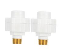 Cabilock Accesorios Antifugas Para Calentadores Solares y Eléctricos De Agua, Pared Aislante De Cobre Integrada, Protección Antidescargas Eléctricas, 2 Piezas Para Mantenimiento y Reparación Segura