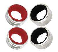 Cabilock Anillo de Vino de Acero Inoxidable 4 Piezas para Botellas | Antigoteo, Reutilizable y Ligero, Uso en Catas y Picnics, Formato Compacto para Guardar Facilidad