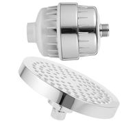 Cabilock Filtro Ducha Antical con Sistema de Filtración Múltiple Cabezal Giratorio para Agua Dura Ducha y Purificada Recambio para Cabezal Roto