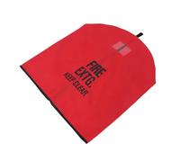 Cabilock Funda Protectora para Extintor de Incendios de Tela Roja, Resistente Intemperie y Alta Visibilidad, Adecuado para Uso en Exteriores y Patios