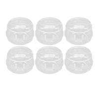 Cabilock Gas Fabricado para Transparente Protector Piezas 6 en Cocina de Buena Pp Alta Resistencia y Flexibilidad, Adecuado para Uso en Cocina y Hogar