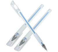Cabilock Rotuladores Permanentes para Cejas y Labios 3piezas Bolígrafo Quirúrgico Azul de Plástico Fácil de Usar para Cirugía y Perforación