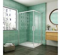 Cabina de ducha mampara de ducha corredera puerta 5mm cristal Aica 80x70cm