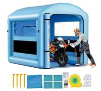 Cabina de pintura inflable de 3x2,5x2,5 metros con ventilador de 550W