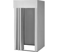 Cabina de vestuario VEVOR, probador portátil con cortinas de poliéster gruesas, pantalla de privacidad con cortina de protección solar y ganchos, ideal para boutiques, centros comerciales y sastrerías