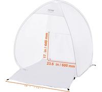 Cabina para pintar con spray, diseño plegable portátil, ventilador de extracción para la circulación del aire, 152 x 152 x 178 cm