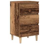 Cabinet de Noche vidaXL Madera Vieja 40x35x70 cm Madera Ingenierizada