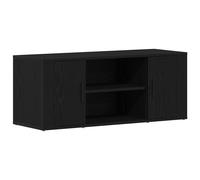 Cabinet de TV vidaXL Negro Roble 100x35x40 cm Madera Fabricada