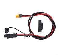 Cable adaptador SAE a xt60 de 12 AWG, cable flexible para sistema de panel solar de 50 W, 100 W, 200 W, RV Marine de 3 pies