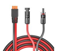 Cable adaptador solar a XT60i, cable adaptador de 4 mm², cable de carga para panel solar, XT60i-F, compatible con Ecoflow Delta River, estación de energía portátil (1,5 m)