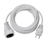 Cable alargador Brennenstuhl de 5 m, blanco [Plástico de calidad, H05VV-F 3G1.5]