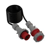Cable alargador CEE 10m 63A IP67 5x10mm2 cable de alimentación PCE...