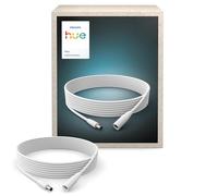 Cable Alargador de 5 m para Tira de Luz LED Hue Flux, Accesorios, Iluminación Interior Flexible, Diseño Minimalista, Instalación fácil, Instalación Segura de Bajo Voltaje (IP20)