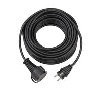 Cable alargador de goma negro (10 metros)