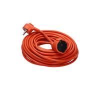 Cable Alargador Eléctrico 5m, 10m, 15m, 20m, 25m y 30m, Prolongador De Corriente, Extensión Eléctrica Color Naranja, Ideal para Uso Interior, Doméstico