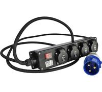 Cable alargador ks ex3m-4s con adaptador 4 tomas 1,5 m compatible 16a