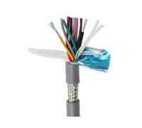 Cable blindado flexible de 10-40 núcleos, alambre cobre puro 15-26 AWG
