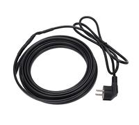 Cable Calefactor Autorregulable para Protección Invernal de Tuberías 5 Metros, IP68, 25W/m, 70°C con Enchufe, Resistente al Agua para Tuberías Exteriores e Interiores