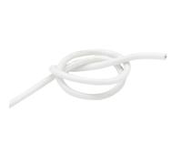 Cable calentador flexible Cable calefactor de caucho silicona, súper suave, resistente a altas temperaturas, 200 grados, 1-20 m largo, 1 unidad(White,3 METERS*12)