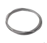 Cable de Acero Inoxidable,Cuerda de Alambre 50M / 100M 1,8 mm Diámetro de alambre acero inoxidable 304 Cuerda Más suave elevación Pesca cable, m diámetro Estructura 7X7(1.8mm 50M)