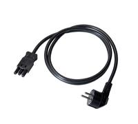 Cable De Alimentación Femenino AC166 De Ángulo Recto 3M Negro - 1159ZL/3/SW [10 Piezas]
