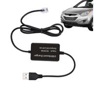 Cable de alimentación para detector de radar, USB a RJ11/DC 3.5