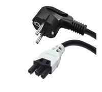 Cable De Alimentación Profesional Schuko F 3G1.5mm 5M Negro - 1765-50