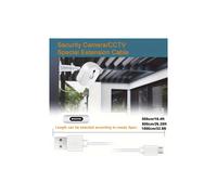 Cable de Alimentación USB-C para Cámaras de Seguridad, Compatible con Reolink Arlo Ring, 5V 2A para Instalación Interior y Exterior