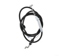 Cable de arranque de motor de repuesto para cortadora de césped, cuerda de nailon con núcleo de alambre de metal, pieza de arranque de retroceso negra