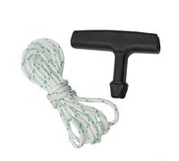 Cable de arranque de retroceso para cortacésped Mountfield HP41 HP45 MOLEMASTER 46HP con mango de cuerda de 2,1 m, pieza de repuesto para herramienta de jardín