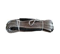 Cable de cabrestante 14mm x 20 Metros de Cuerda de cabrestante sintético for Offroad Gran Apariencia y Compatibilidad