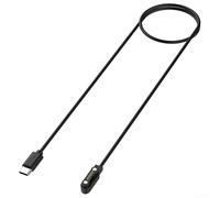 Cable de carga magnético para Plaud Note Pro con poder rápido de 1000 mA y material duradero de Tpe en color negro a 1 m de longitud para una conexión segura