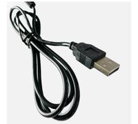 Cable de carga USB compatible con aspiradora Intex 28620, cable de alimentación de repuesto de 2 pines para dispositivo de limpieza de piscina de mano, cable de cargador de aspiradora de piscina de