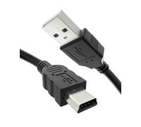 Cable de carga USB compatible con Ti-84 Plus CE, Ti-84 Plus/C Silver Edition, Ti-Nspire CX/CAS, Ti-89 Titanium, Ti-Nspire CX II/CAS Calculadora gráfica USB A a Mini-B Cable USB para instrumentos Texas
