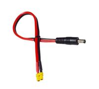 Cable de conexión flexible DC5521 macho a XT30 hembra, 30 cm, 50 cm, 100 cm de longitud para cable de carga de batería, cable de enlace de panel solar