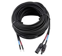 Cable de conexión profesional para paneles solares, sección de 4 mm², para conectar el panel solar al regulador de carga solar. Cable de 15 metros. – Longitud: 15 m (4 mm²)