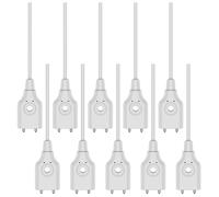 Cable de detector de fugas de agua, cable del sensor de agua, línea de reemplazo de alarma, 900mm Detection Sonda para la inmersión, Compatible with Wired Alarm Hosts, Home Basement Kitchen Pipe