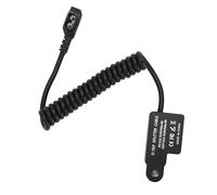 Cable de Divisor D-Tap de 3 Puertos con Pantalla de Voltaje, Fuente de Alimentación 8A para Múltiples Dispositivos, Diseñado para Divisor de T-Tap