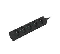 Lanberg Cable de extensión LANTER 3 m Negro 5X 230V Cobre macizo