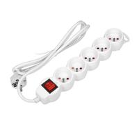 Cable de extensión 5 velocidades 2P+Z, con interruptor ES-7/W/5