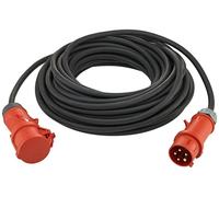 Cable de extensión Althoff para aplicaciones industriales, 10 metros, cable H07RN-F5G4,0, 32A, IP44, con conector Mennekes para cambio de fase