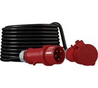 Cable de extensión CEE, 25 metros, 32A/5P, IP44, cable de alimentación de alta potencia, 5x4mm2