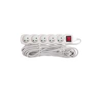 Cable de extensión con interruptor 5 enchufes con/o cable P1517
